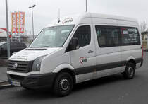 =VW Crafter von  AWO  steht im März 2017 in Fulda