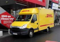 =Iveco von DHL unterwegs in Fulda, März 2017