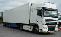 =DAF XF rastet am Autohof Fulda Nord im März 2017