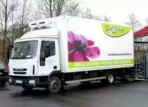 =Iveco Eurocargo steht zur Entladung in Fulda, März 2017