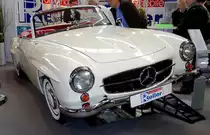 =MB W 121 Cabrio, gesehen bei den Retro Classics 2017 in Stuttgart, März 2017