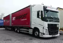 =Volvo FH von  ZETTRANSPORT  steht im März 2017 am Autohof Fulda-Nord