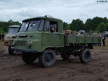 Robur im Technikmuseum Pütnitz am 02.07.2016