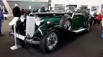 =MB W 142, Bj. 1938, 78 PS, gesehen bei den Retro Classics 2017 in Stuttgart, März 2017