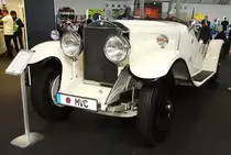 =Mercedes Benz Nürburg 460 K Cabriolet A (W 08), Bj. 1930, 80 PS, gesehen bei den Retro Classics 2017 in Stuttgart, März 2017