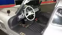 =MB 300 SL Innenansicht, gesehen bei den Retro Classics 2017 in Stuttgart, März 2017