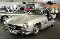 =MB 300 SL, gesehen bei den Retro Classics 2017 in Stuttgart, März 2017
