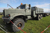 Ein KrAZ 255 mit Schwerlastanhänger (Kecskemét, August 2010)