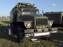 Ein Ural 4320 der Ungarischen Streitkräfte, aufgenommen im August 2010 in Kecskemét.