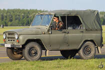 Ein UAZ 469 der Ungarischen Luftwaffe, aufgenommen im August 2010 in Kecskemét.