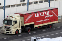 MAN LKW gesehen am Flughafen Düsseldorf 10.3.2017