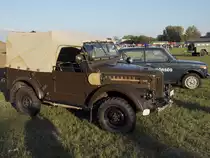 Ein GAZ 69 der Ungarischen Streitkräfte, aufgenommen im August 2010 in Kecskemét.