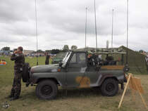 Ein UAZ 469 der Ungarischen Streitkräfte, aufgenommen im August 2010 in Kecskemét.