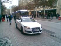 Ein Audi TT am 27.12.2008 in Hamburg