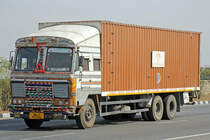 Ashok Leyland, 17.Februar 2017, Jaipur Kishangarh Expressway, Rajasthan, Indien.
