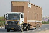 TATA WH40, 17.Februar 2017, Jaipur Kishangarh Expressway, Rajasthan, Indien.