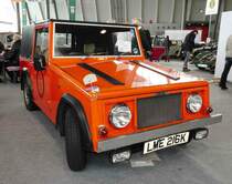 =Triumph Spitfire Van, gesehen bei den Retro Classics Stuttgart im März 2017