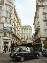 Ein Londoner Taxi LTI TXII im Februar 2015.