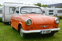 Ein Trabant P600 Ende August 2014 in Stavenhagen