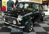 =Austin Mini, ausgestellt bei der Retro Classic Stuttgart im März 2017