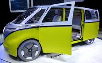 VW I.D. Buzz, Nachfolger des Bulli, Autosalon Genf, Mrz 2017