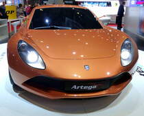 Artega Scalo, ausgestellt am Autosalon Genf, Mrz 2017