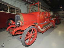 Ein Feuerwehrwagen Gideon von 1920 im Technikmuseum Helsingør (20.11.2010)