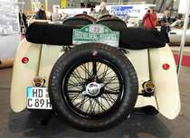 =Rover Meteor Speed 20, ausgestellt bei den Retro Classics Stuttgart im März 2017