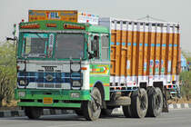 TATA, 17.Februar 2017, Jaipur Kishangarh Expressway, Rajasthan, Indien.