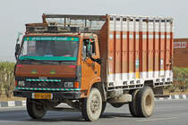 TATA, 17.Februar 2017, Jaipur Kishangarh Expressway, Rajasthan, Indien.