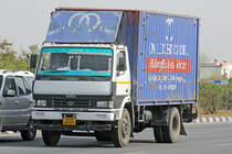 TATA, 17.Februar 2017, Jaipur Kishangarh Expressway, Rajasthan, Indien.