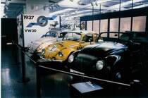 Drei VW-K�fer im Volkswagen-Museum Wolfsburg