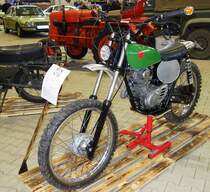 =Honda XL 125, gesehen bei der Technorama 2017 in Kassel, März 2017