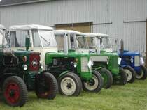 Zetor parade beim Schleppertreffen in Berbersdorf 2007