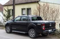 Ford Ranger Wildtrack (Rückansicht), Modelljahr ab 2016, fotografiert am 19.03.2017.