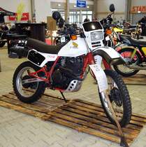 =Honda 600 R steht bei der Technorama Kassel im März 2017