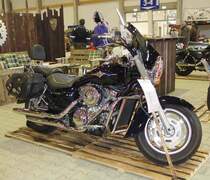 =Kawasaki steht bei der Technorama Kassel im März 2017