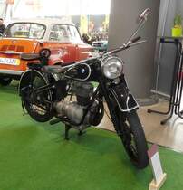 =BMW R24, Bj. 1950, präsentiert bei den Retro Classics Stuttgart im März 2017