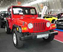 =Jeep Wrangler, präsentiert bei den Retro Classics Stuttgart im März 2017