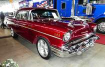 =Chevrolet Bel Air Coupe, Bj. 1957, präsentiert bei den Retro Classics Stuttgart im März 2017