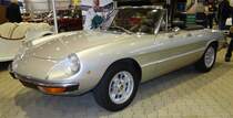 =Alfa Romeo Spider, ausgestellt bei der Technorama Kassel im März 2017