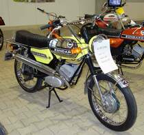 =Zündapp KS 50 Cross, ausgestellt bei der Technorama Kassel im März 2017