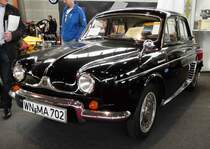=Renault Dauphine, gesehen bei den Retro Classics Stuttgart im März 2017