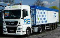 =MAN TGX-Sattelzug rastet an der A 3 im März 2017