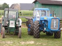 Lachtaube und Dutra D4K beim Berbersdorfer Schleppertreffen 2007