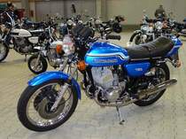 =Kawasaki 750, ausgestellt bei der Technorama Kassel im März 2017