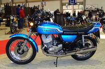 =Kawasaki 750, ausgestellt bei der Technorama Kassel im März 2017