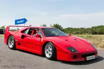 Ferrari F40 beim GRIP Cars & Coffee in Bispingen. (22.05.2016)