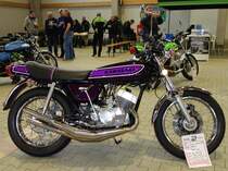 =Kawasaki Mach III; Bj. 1974. ausgestellt bei der Technorama Kassel im März 2017