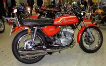 =Kawasaki 500, ausgestellt bei der Technorama Kassel im März 2017